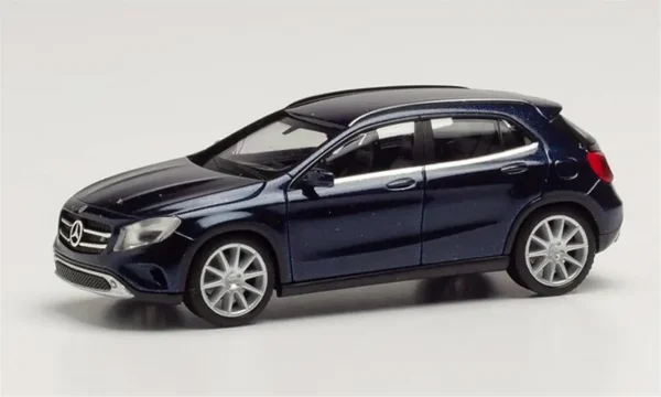 1/87 MB GLA Klasse Lacivert Küçük Araba Modeli, Herpa 038317-003
