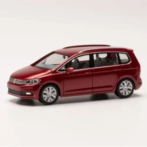 1/87 VW Touran Kırmızı Küçük Araba Modeli, Herpa 038492-004