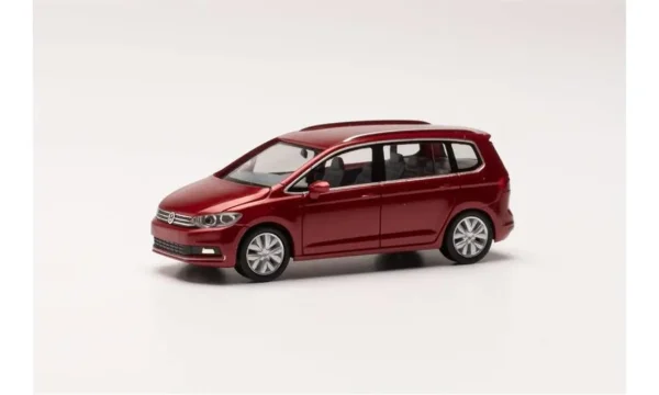 1/87 VW Touran Kırmızı Küçük Araba Modeli, Herpa 038492-004