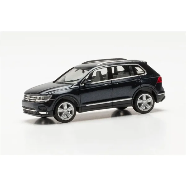 1/87 VW Tiguan Gece Mavisi Metalik Küçük Araba Modeli, Herpa 038607-006