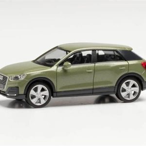 1/87 Audi Q2 Yeşil Küçük Araba Modeli, Herpa 038676-004