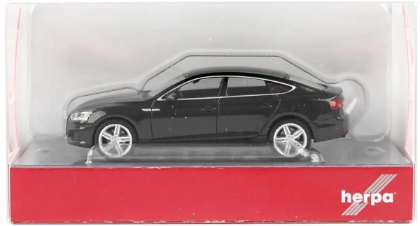 1/87 Audi A5 Sportback Gri Küçük Araba Modeli, Herpa 038706-002 - Görsel 3