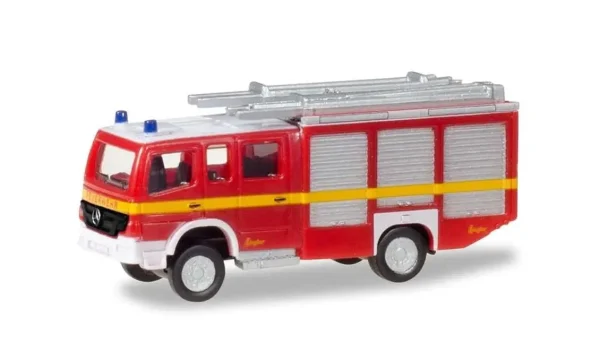 1/87 MB Atego HLF 20 İtfaiye Küçük Araba Modeli, Herpa 66747