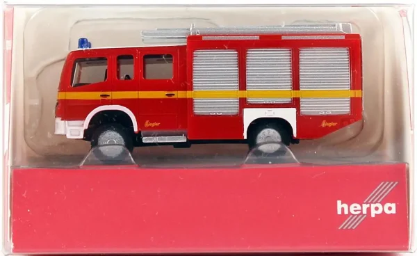 1/87 MB Atego HLF 20 İtfaiye Küçük Araba Modeli, Herpa 66747 - Görsel 2