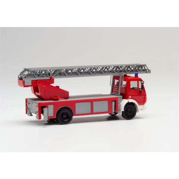 1/87 Mercedes-Benz SK 88 Döner Merdivenli İtfaiye Aracı Küçük Araba Modeli, Herpa 094108 - Görsel 4