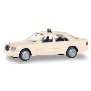 1/87 Mercedes-Benz E-Class (W124) Taksi Küçük Araba Modeli, Herpa 094184