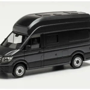 1/87 VW Crafter HD Van Koyu Gri Küçük Araba Modeli, Herpa 096324