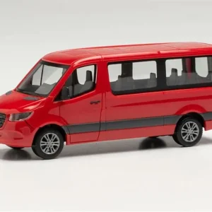 1/87 MB Sprinter 18 m3 Kırmızı Küçük Araba Modeli, Herpa 096478
