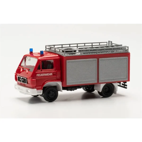 1/87 MAN G90 TLF 8/18 İtfaiye Aracı Küçük Araba Modeli, Herpa 097024