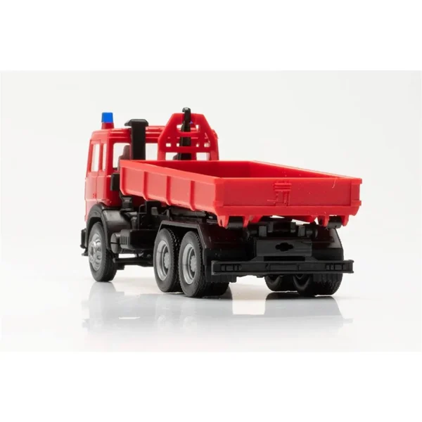 1/87 Magirus Damperli İtfaiye Kamyonu Küçük Araba Modeli, Herpa 097178 - Görsel 3