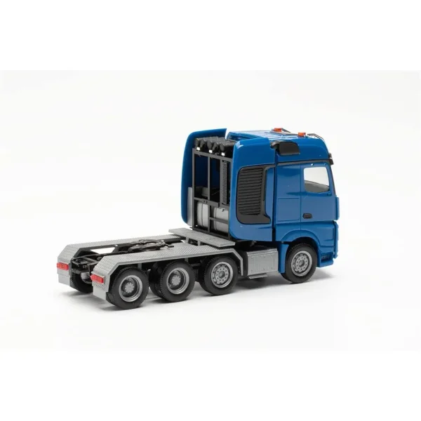 1/87 Mercedes-Benz Arocs SLT Çekici Mavi Küçük Araba Modeli, Herpa 307734-005 - Görsel 5