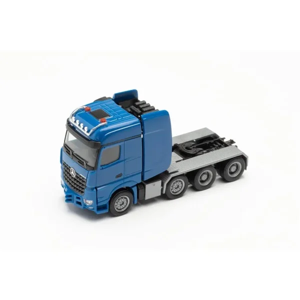 1/87 Mercedes-Benz Arocs SLT Çekici Mavi Küçük Araba Modeli, Herpa 307734-005 - Görsel 3