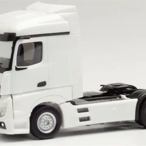 1/87 MB Actros Stream Space 2.5 Çekici Beyaz Küçük Araba Modeli, Herpa 309226
