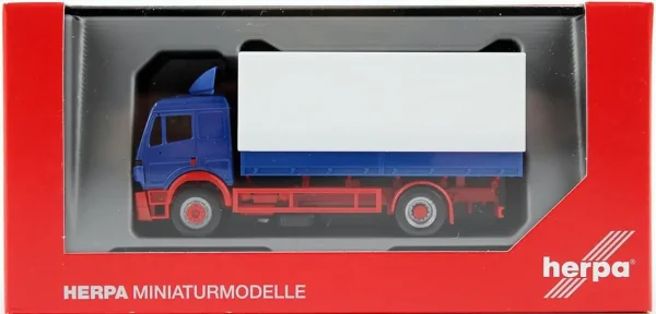 1/87 MB SK-LKW Kamyon Lacivert Küçük Araba Modeli, Herpa 309592