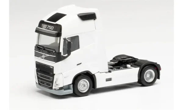 1/87 Volvo FH16 GI XL2020 Çekici Beyaz Küçük Araba Modeli, Herpa 313346
