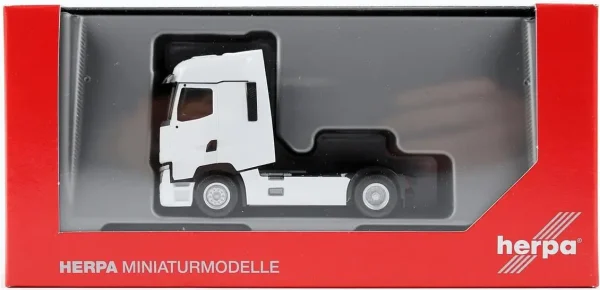 1/87 Renault T Facelift Çekici Beyaz Küçük Araba Modeli, Herpa 315081 - Görsel 2