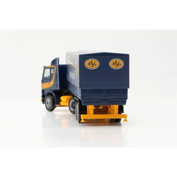 1/87 Scania 142 Brandalı Dorseli TIR (ASG) Küçük Araba Modeli, Herpa 315272 - Görsel 3