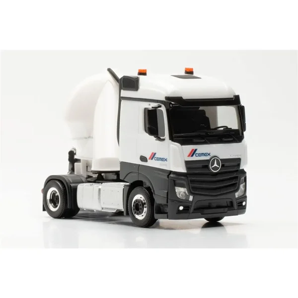1/87 Mercedes-Benz Actros Çimento Silo Dorseli TIR (Cemex) Küçük Araba Modeli, Herpa 315975 - Görsel 3