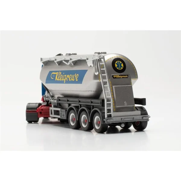 1/87 Mercedes-Benz Actros 2.3 Silo Dorseli TIR (Kleigrewe) Küçük Araba Modeli, Herpa 316132 - Görsel 3