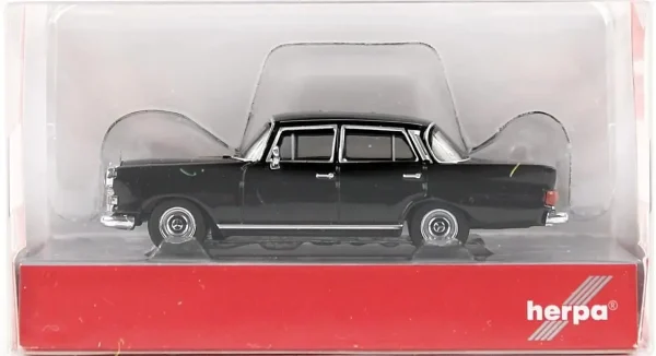 1/87 MB 200 W110 Kırlangıç Kasa Siyah Küçük Araba Modeli, Herpa 420457 - Görsel 3
