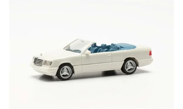 1/87 MB 320CE-24 Cabrio Beyaz Küçük Araba Modeli, Herpa 420990