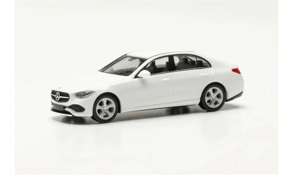 1/87 MB C-Klasse Polar Beyaz Küçük Araba Modeli, Herpa 421003-002