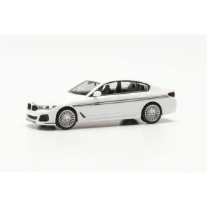 1/87 BMW Alpina B5 Beyaz Küçük Araba Modeli, Herpa 421065