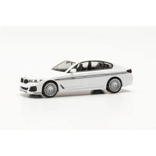 1/87 BMW Alpina B5 Beyaz Küçük Araba Modeli, Herpa 421065
