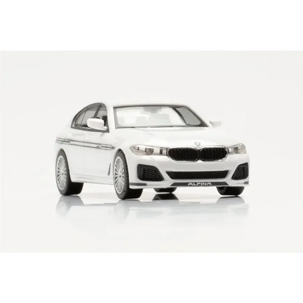 1/87 BMW Alpina B5 Beyaz Küçük Araba Modeli, Herpa 421065 - Görsel 4