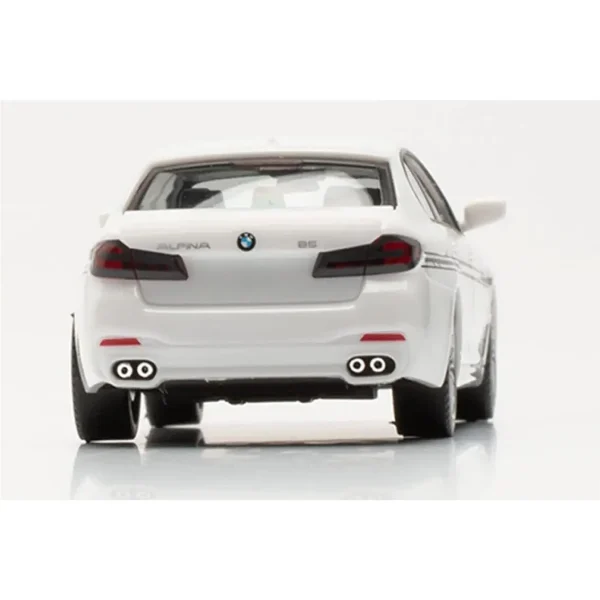 1/87 BMW Alpina B5 Beyaz Küçük Araba Modeli, Herpa 421065 - Görsel 3