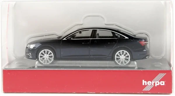 1/87 Audi A6 Bej Küçük Araba Modeli, Herpa 430630-003 - Görsel 3