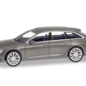 1/87 Audi A6 Avant Gri Küçük Araba Modeli, Herpa 430647-003