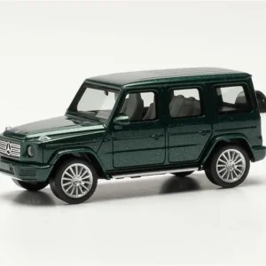 1/87 MB G-Klasse Cip Koyu Yeşil Küçük Araba Modeli, Herpa 430760-003