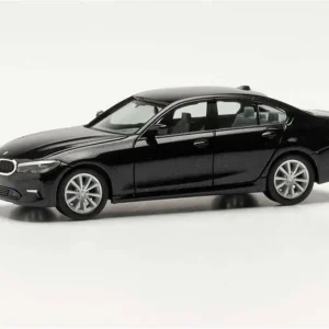 1/87 BMW 3 Siyah Küçük Araba Modeli, Herpa 430791-003