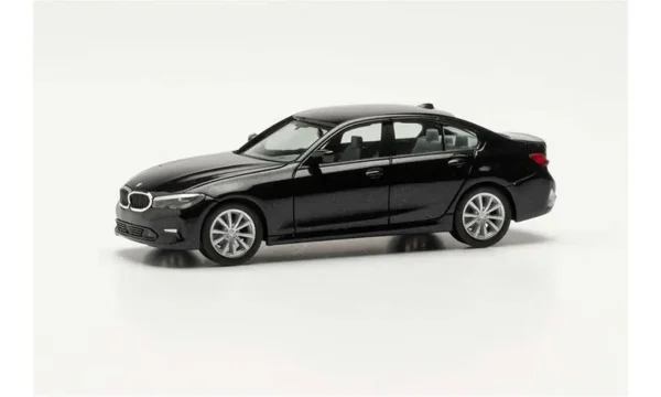 1/87 BMW 3 Siyah Küçük Araba Modeli, Herpa 430791-003
