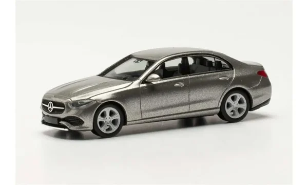 1/87 MB C-Klasse Gümüş Metalik Küçük Araba Modeli, Herpa 430913