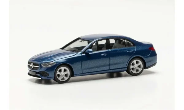 1/87 MB C-Klasse Mavi Küçük Araba Modeli, Herpa 430913-002