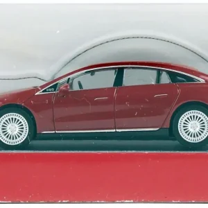 1/87 Mercedes EQ EQS Kırmızı Küçük Araba Modeli, Herpa 430944