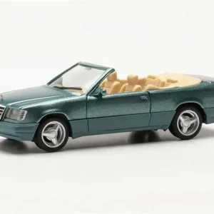 1/87 MB 320CE-24 Cabrio Yeşil Küçük Araba Modeli, Herpa 430999