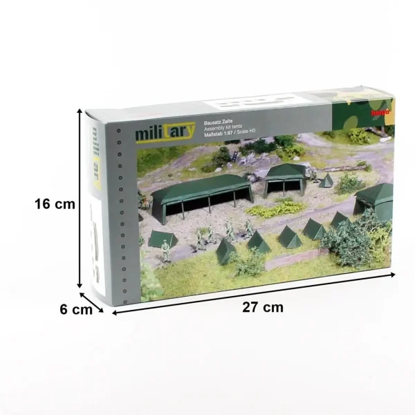 1/87 Askeri Çadırlar 7 Adet, Herpa 745826 - Görsel 2
