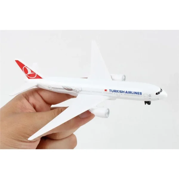 1/500 Turkish Airlines Yolcu Uçağı Küçük Uçak Modeli, Herpa 86RT-5404 - Görsel 2