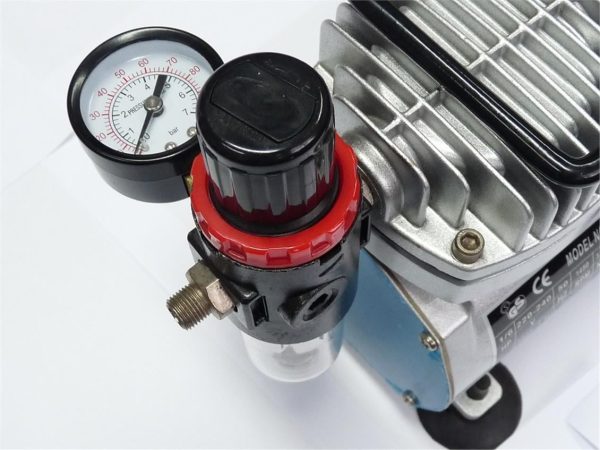 30-60 PSI-220 Volt Pistonlu Kompresör, Haosheng AS182 - Görsel 2