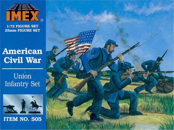 1/72 Unıon Infantry, Imex 505