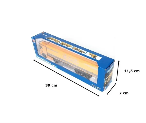 1/50 Tenteli Kapalı Kasa Tır, Kaidiwei 625044 - Görsel 2
