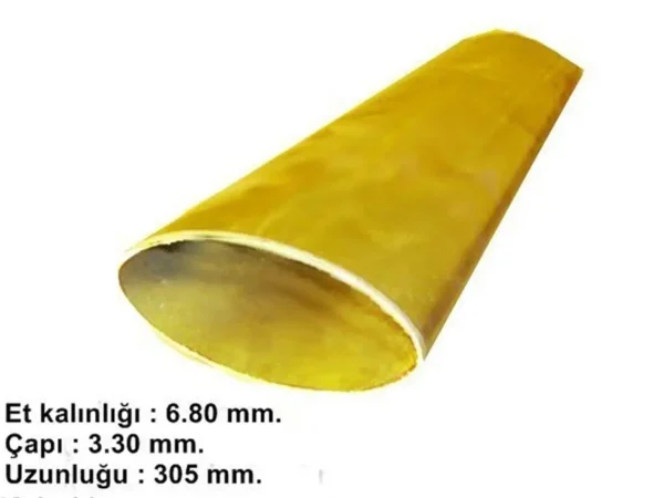 Prinç Oval Boru -6.80 X 3.30 Mm. -Uzunluk 30, K&S 10122