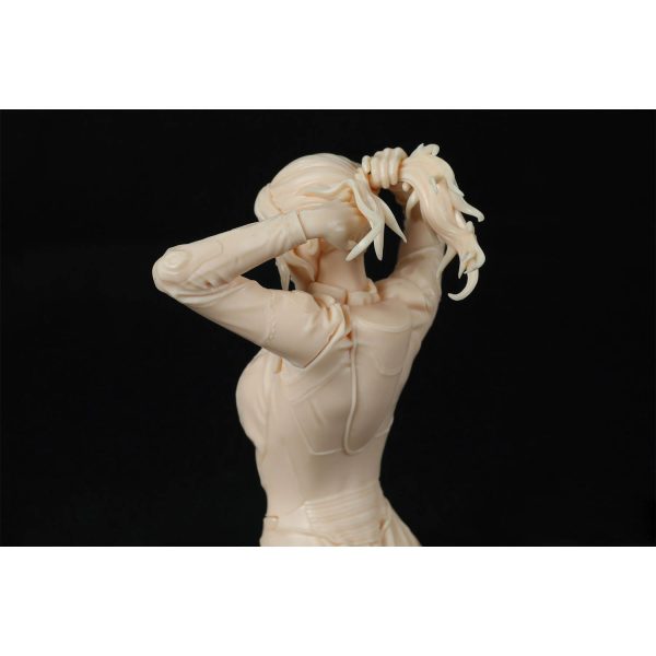 1/9 RESIN Yarış Motoru Sürücüsü Kız Figürü, Meng SPS084 - Görsel 4