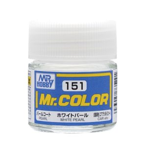 10 ml. White Pearl Mr.Color Serisi Maket Boyası, Mr.Hobby C151