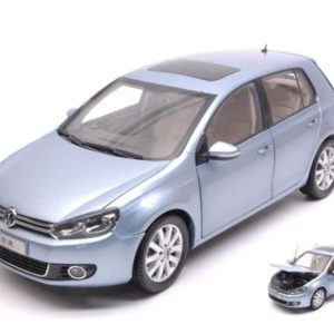 1/18 2012 Volkswagen Golf A6 Siyah Diecast Araba, Paudi Model 2282BL