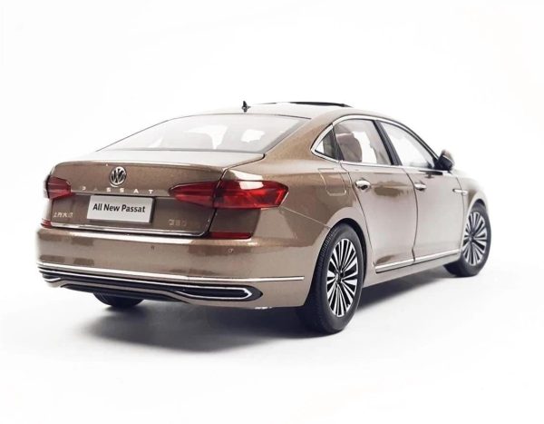 1/18 2019 Volkswagen Passat Altın Diecast Araba, Paudi Model 2534GL - Görsel 3