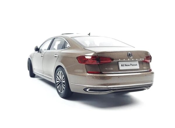 1/18 2019 Volkswagen Passat Altın Diecast Araba, Paudi Model 2534GL - Görsel 4